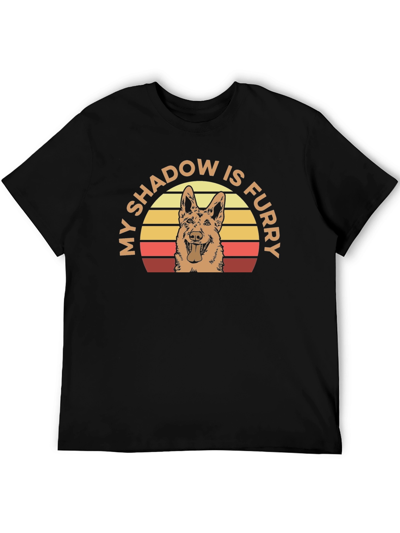 My Shadow is Furry Dog T-Shirt