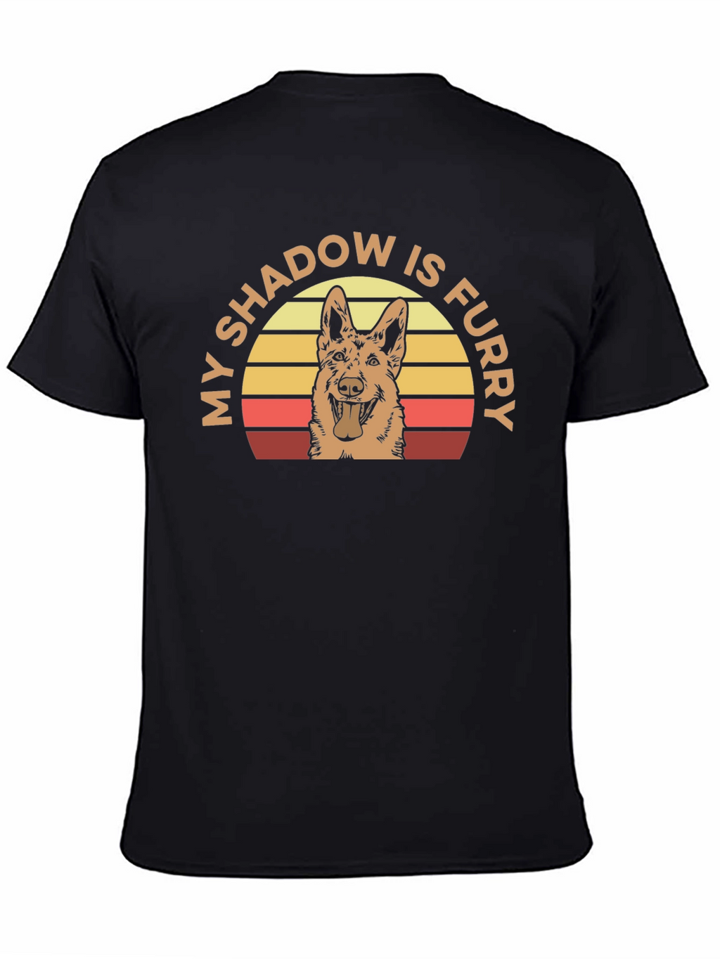 My Shadow is Furry Dog T-Shirt