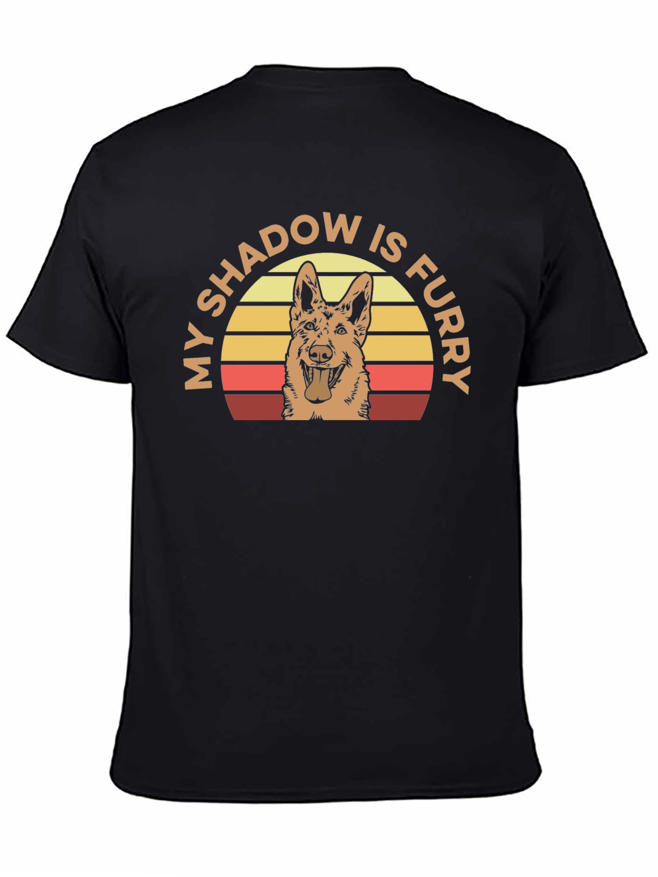 My Shadow is Furry Dog T-Shirt