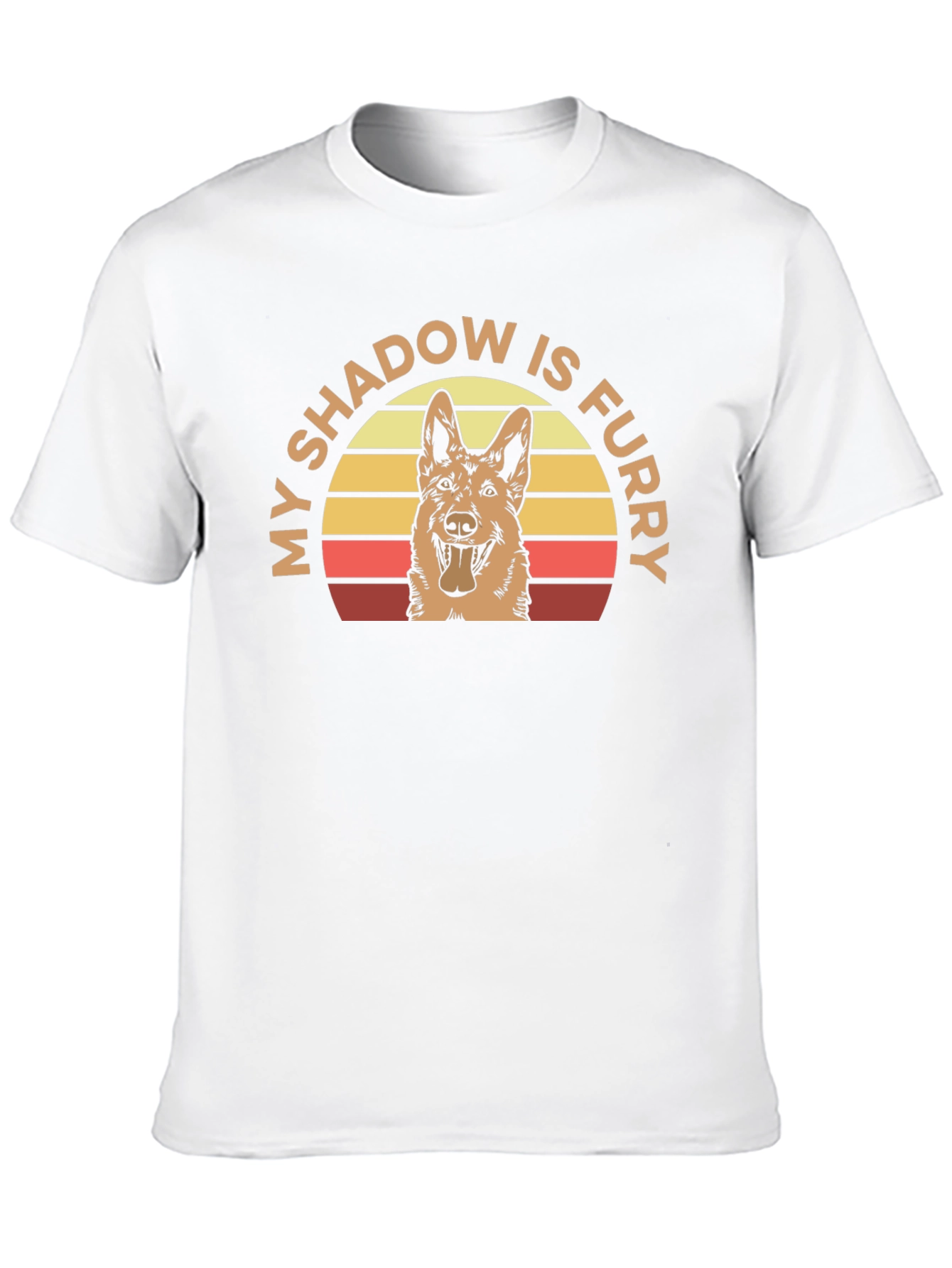 My Shadow is Furry Dog T-Shirt