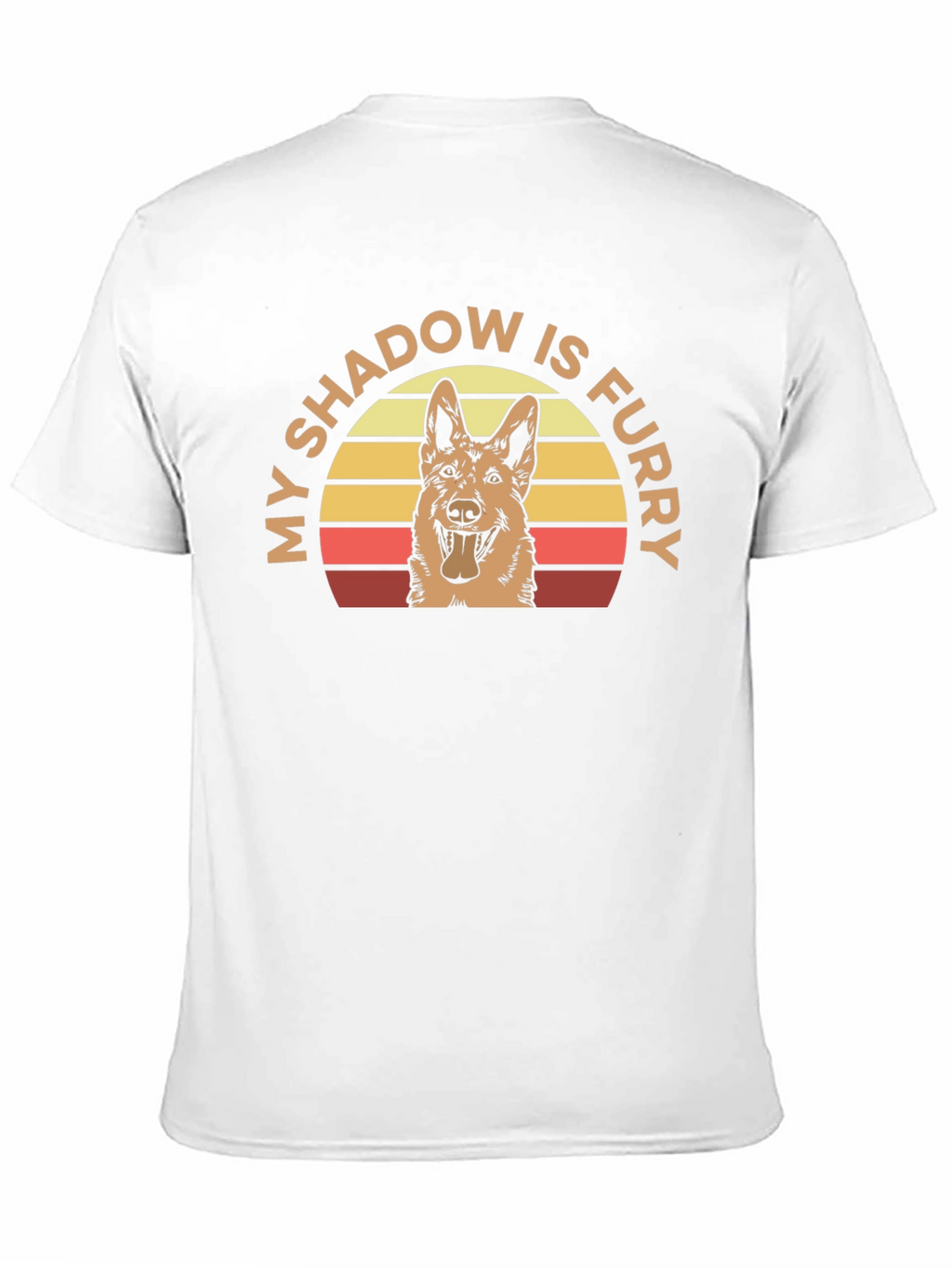 My Shadow is Furry Dog T-Shirt