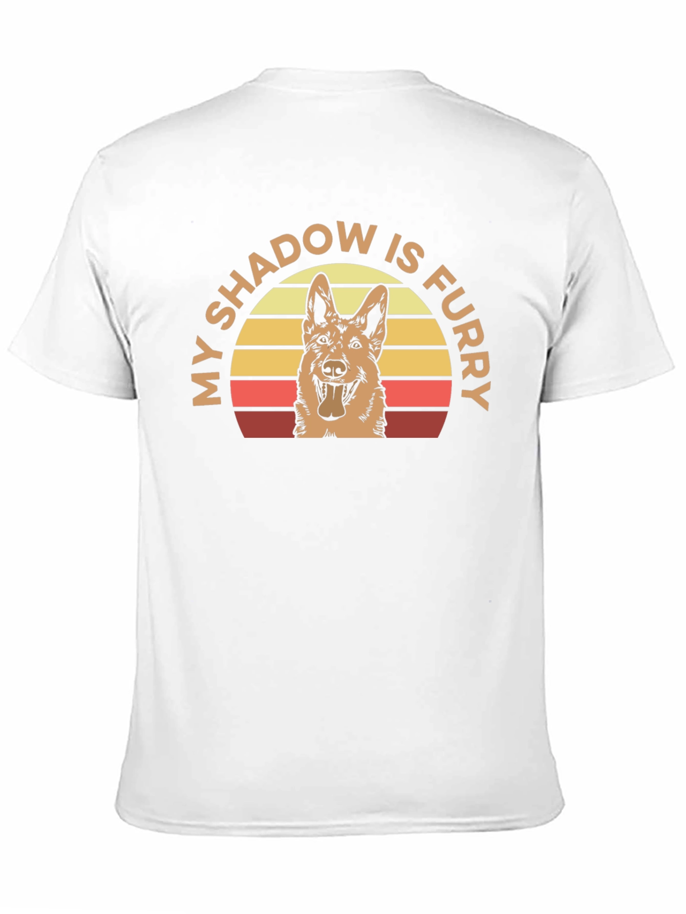 My Shadow is Furry Dog T-Shirt