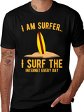 I Am Surfer Internet Lover T-Shirt