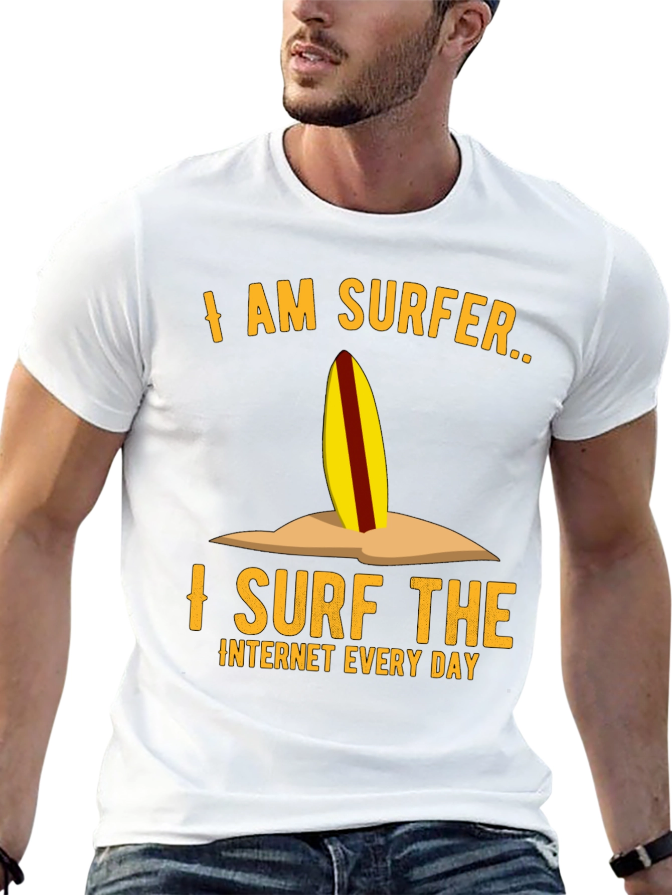 I Am Surfer Internet Lover T-Shirt