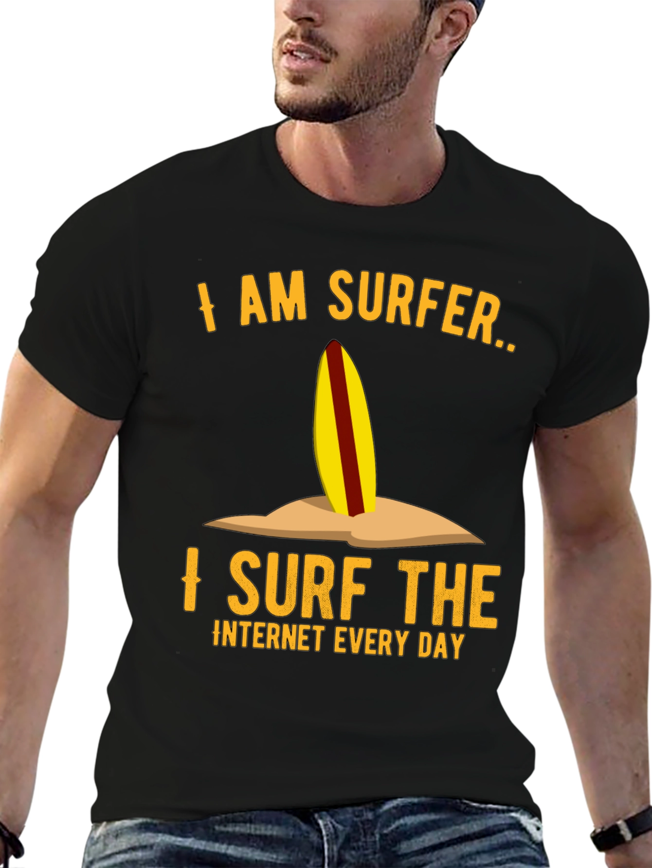 I Am Surfer Internet Lover T-Shirt