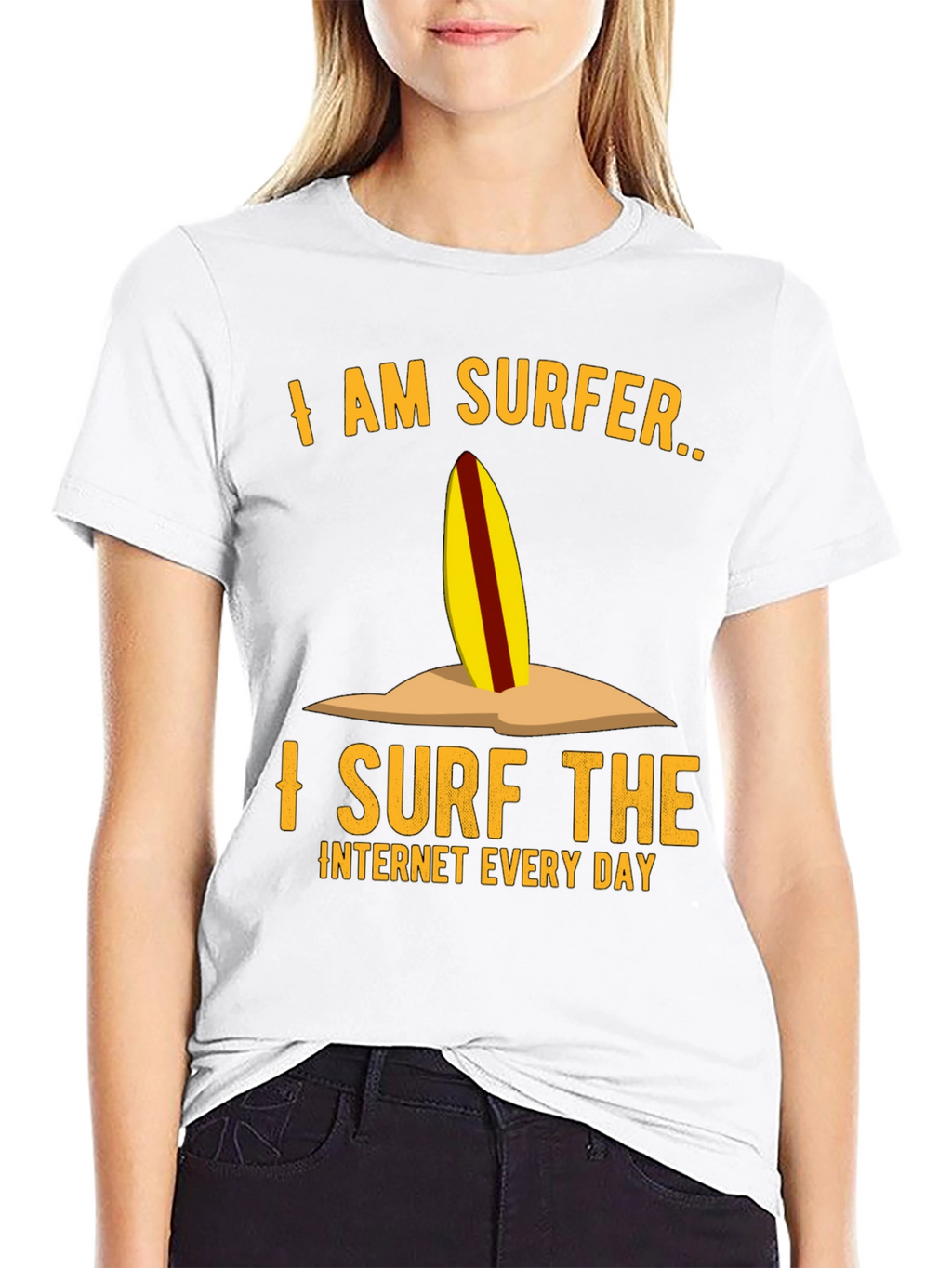 I Am Surfer Internet Lover T-Shirt