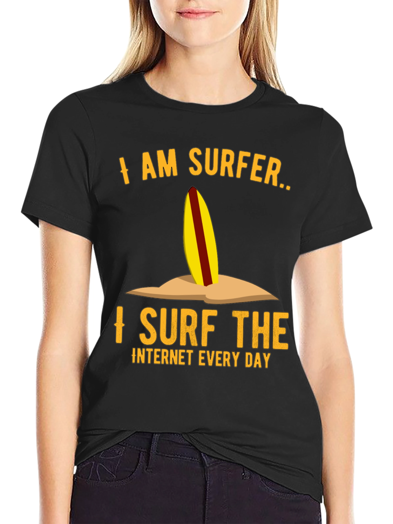 I Am Surfer Internet Lover T-Shirt