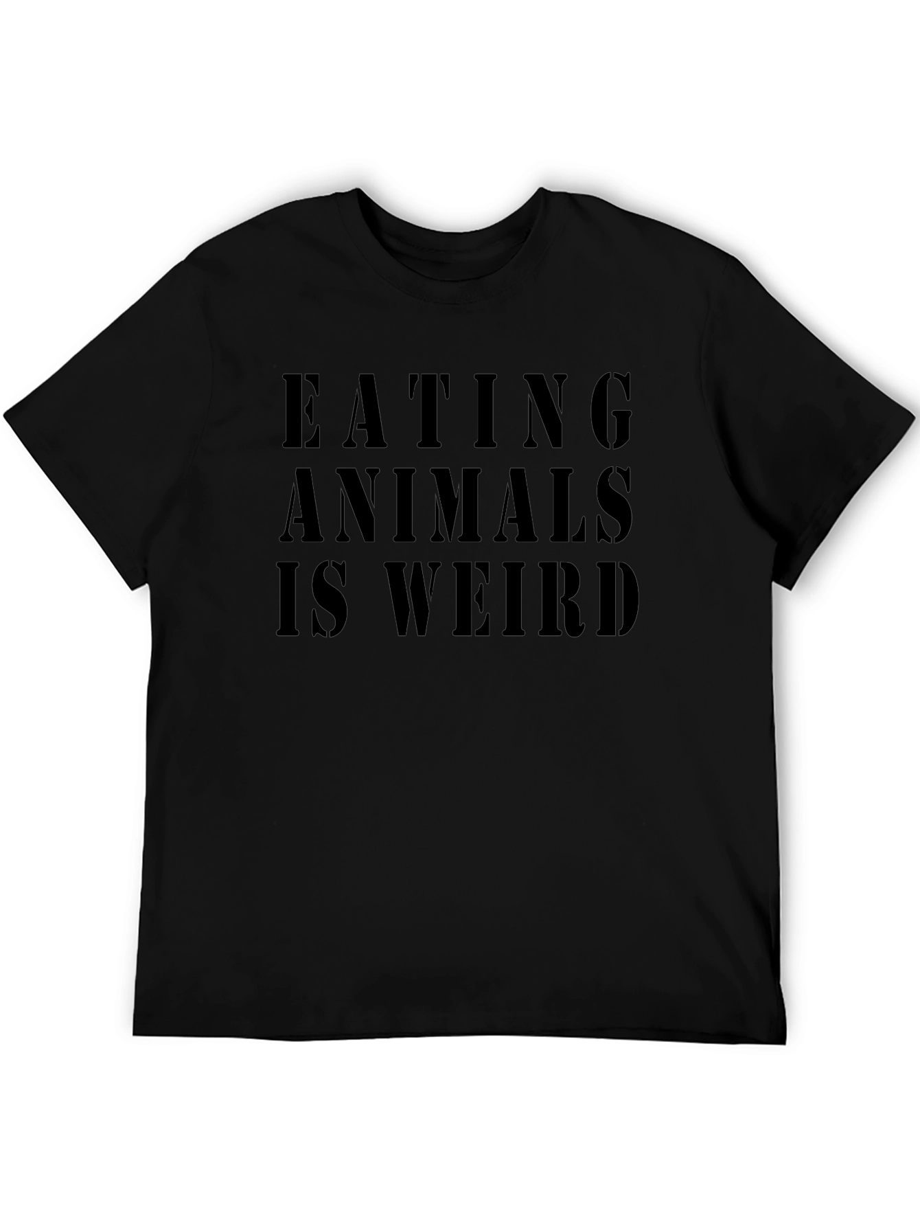 Eating Animals Is Weird - Vegan Graphic Tee