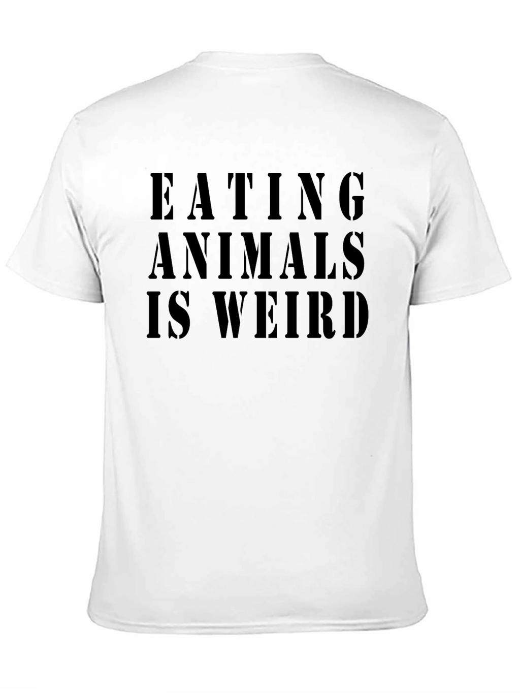 Eating Animals Is Weird - Vegan Graphic Tee