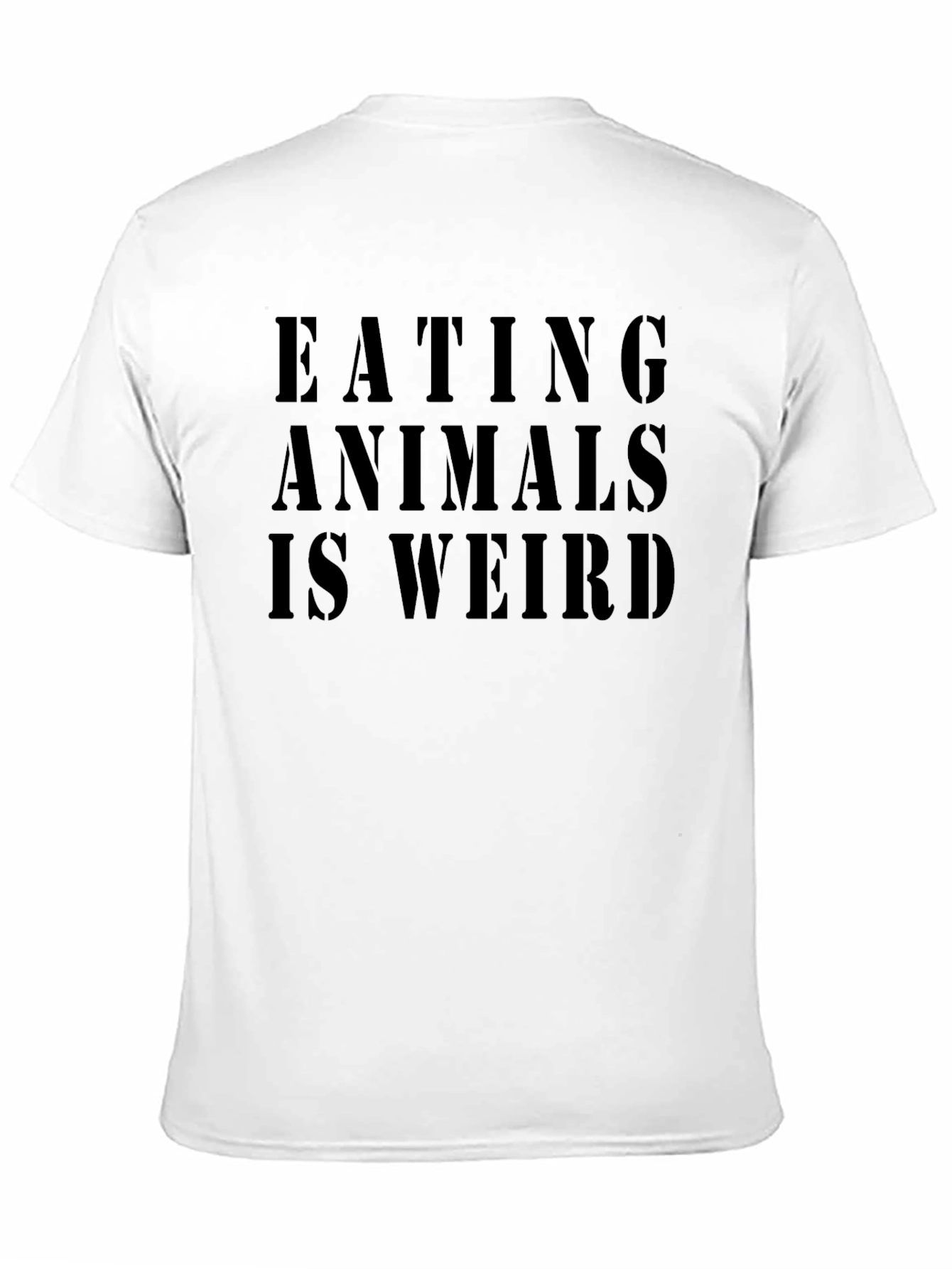 Eating Animals Is Weird - Vegan Graphic Tee