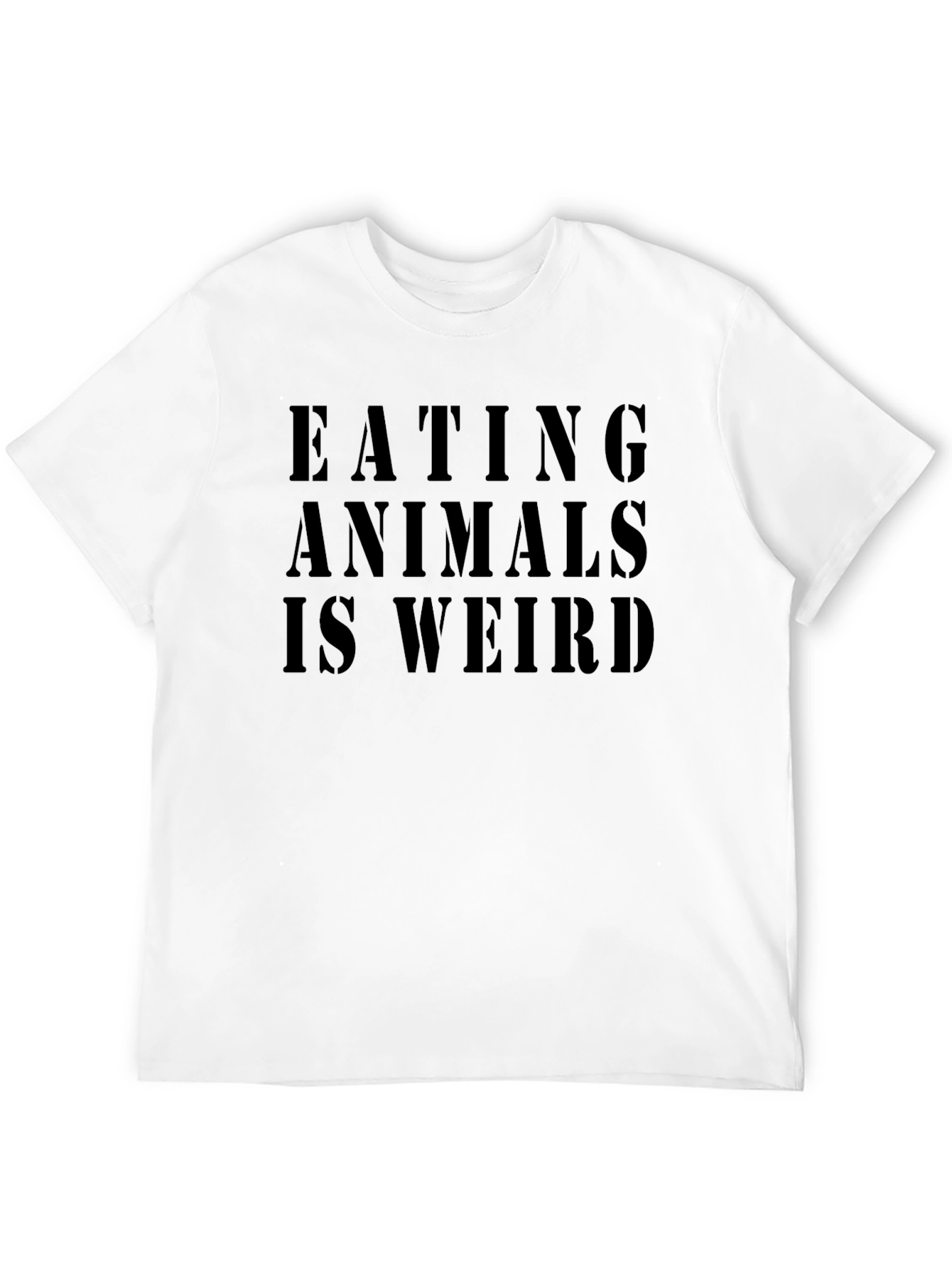 Eating Animals Is Weird - Vegan Graphic Tee