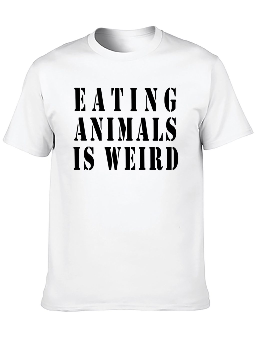 Eating Animals Is Weird - Vegan Graphic Tee
