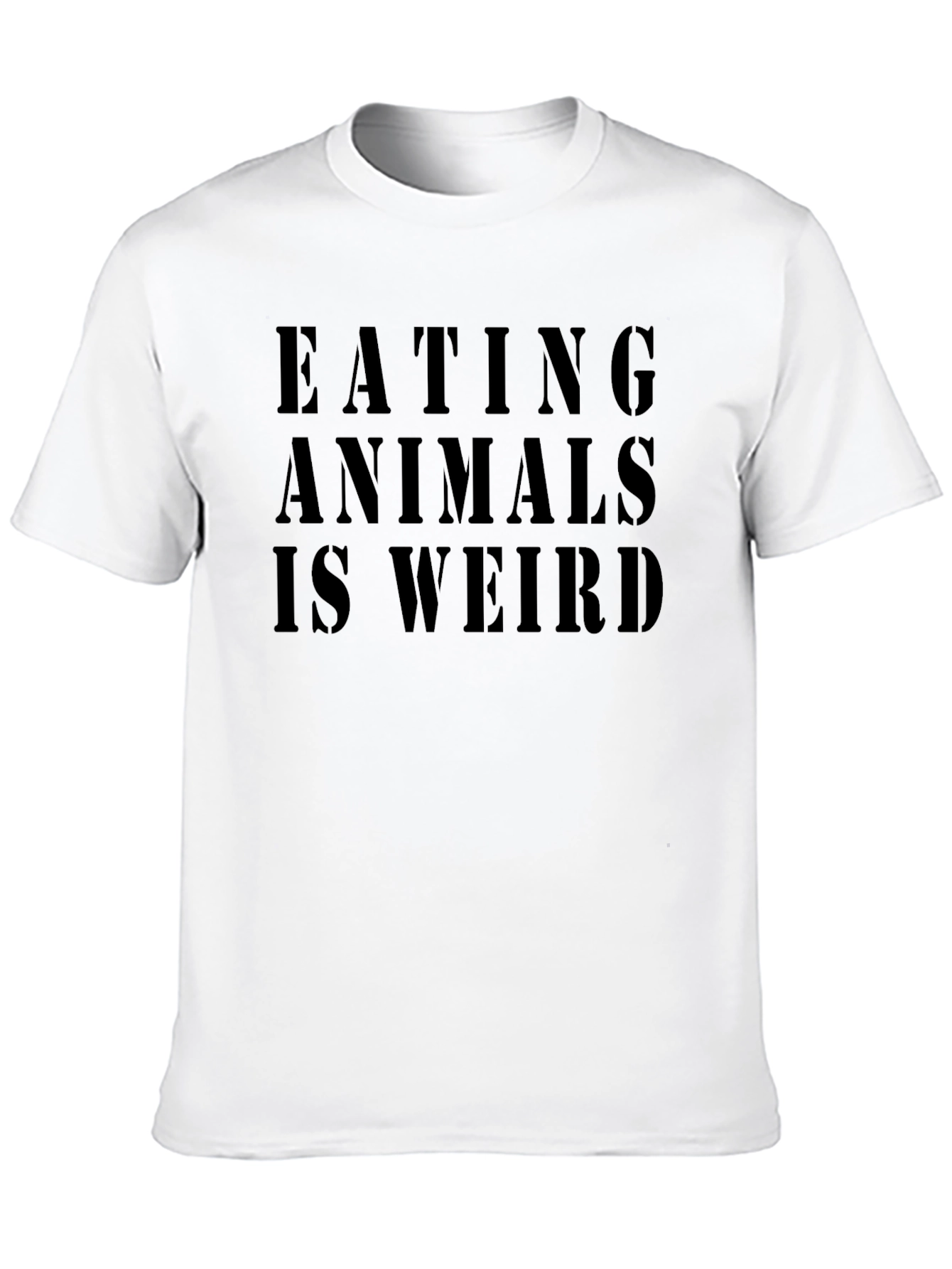Eating Animals Is Weird - Vegan Graphic Tee