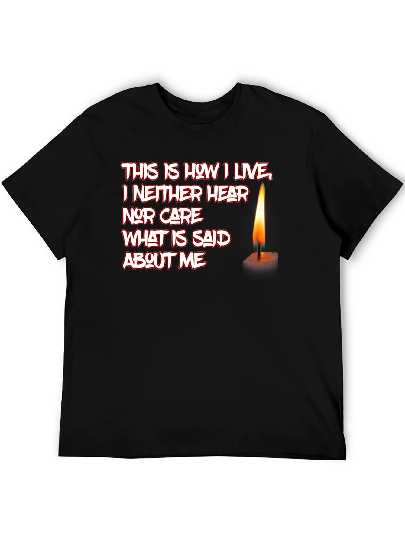 This Is How I Live Graphic T-Shirt