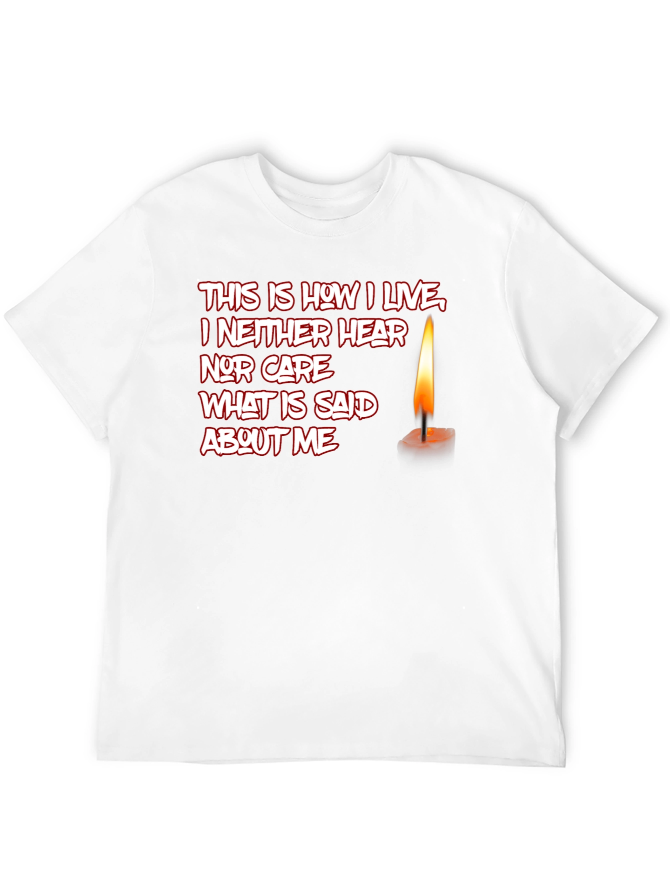 This Is How I Live Graphic T-Shirt