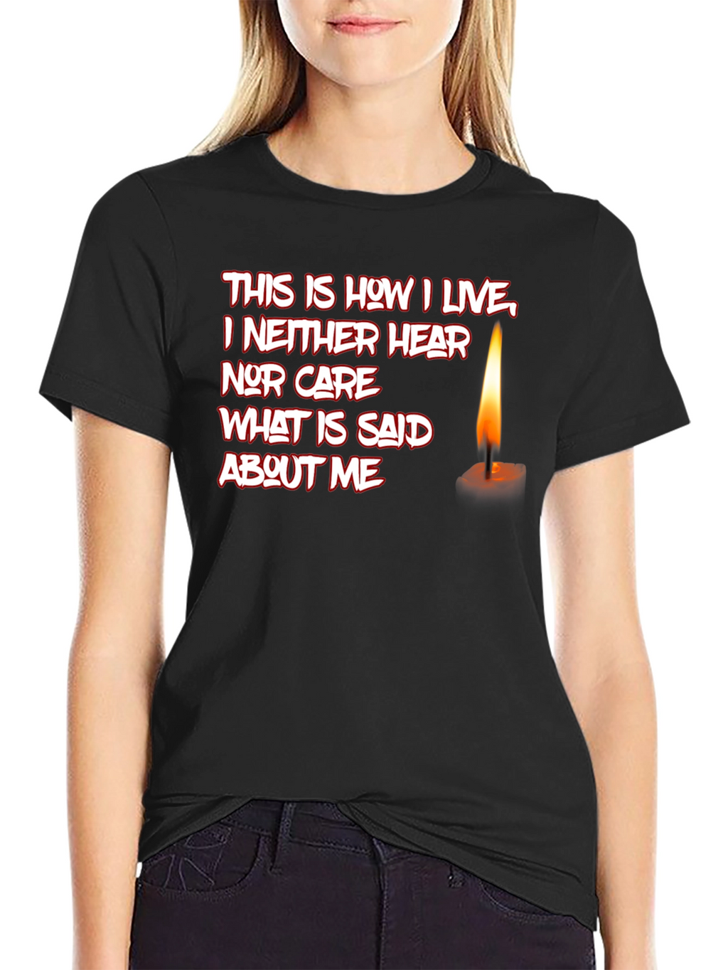 This Is How I Live Graphic T-Shirt