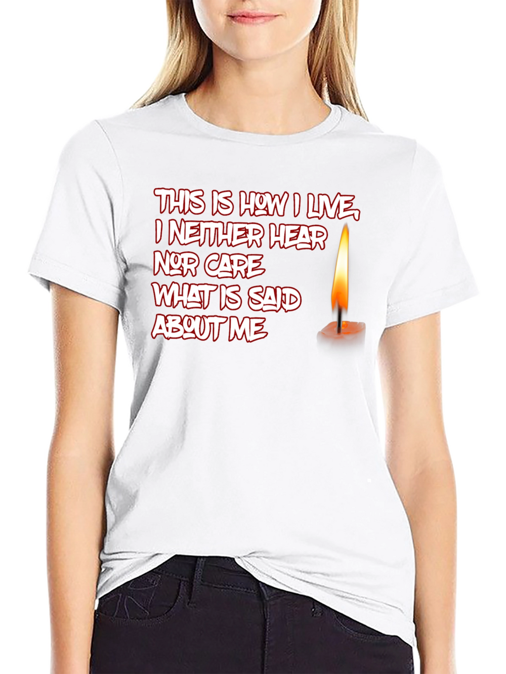This Is How I Live Graphic T-Shirt