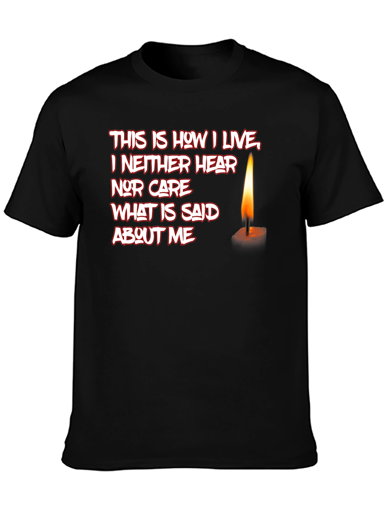 This Is How I Live Graphic T-Shirt