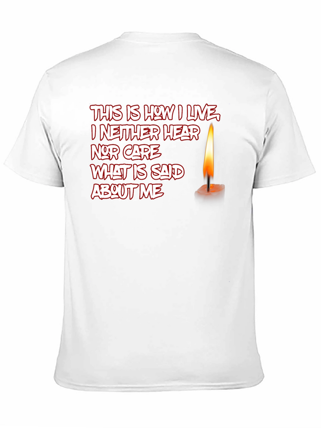 This Is How I Live Graphic T-Shirt