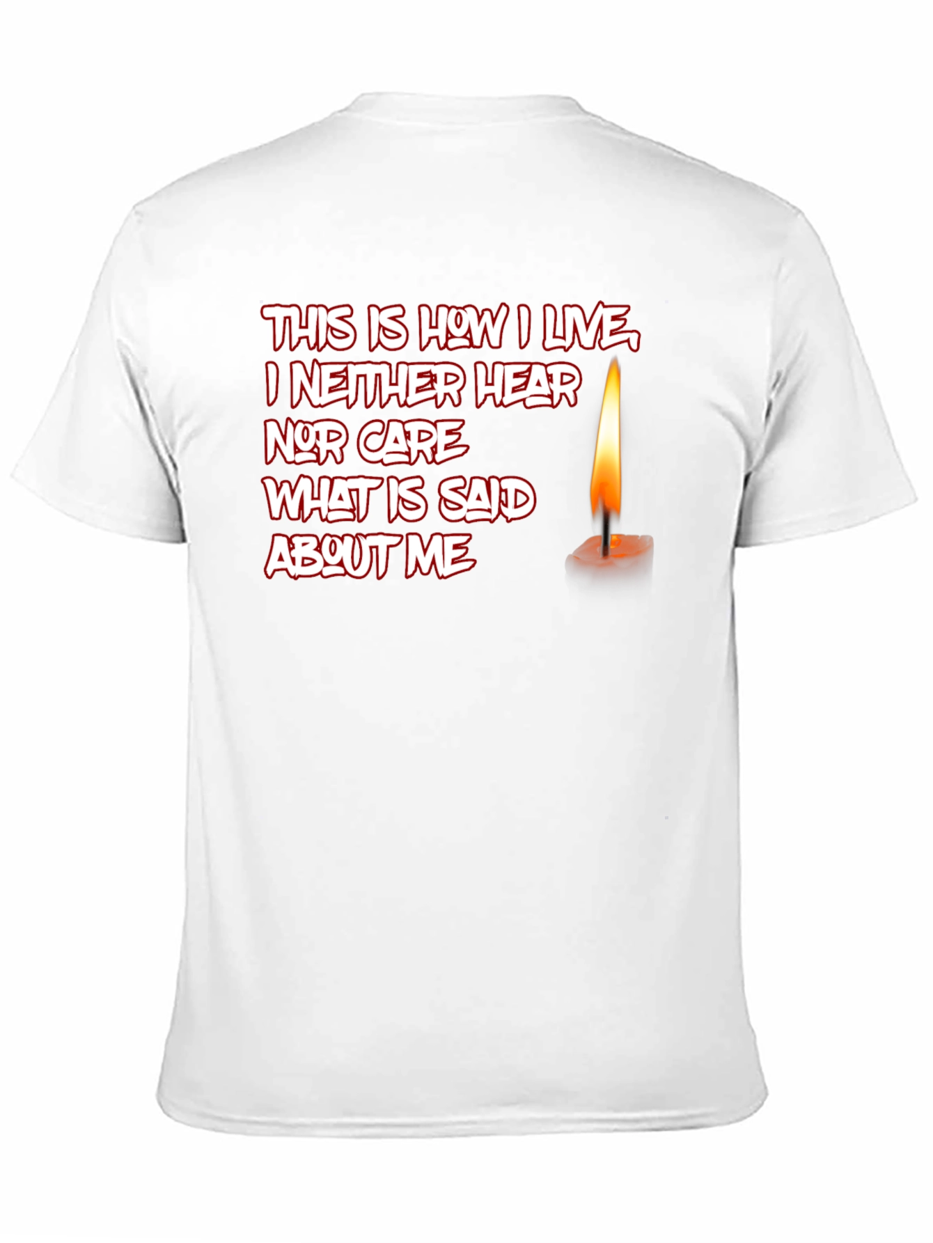 This Is How I Live Graphic T-Shirt