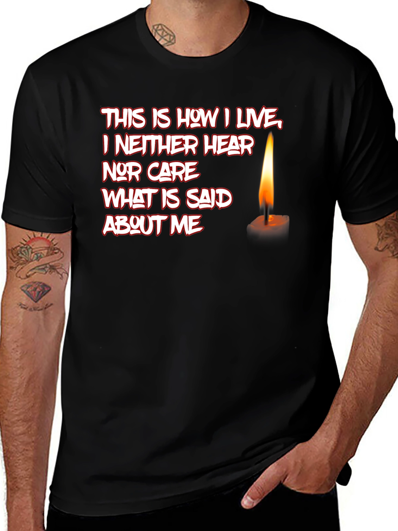 This Is How I Live Graphic T-Shirt