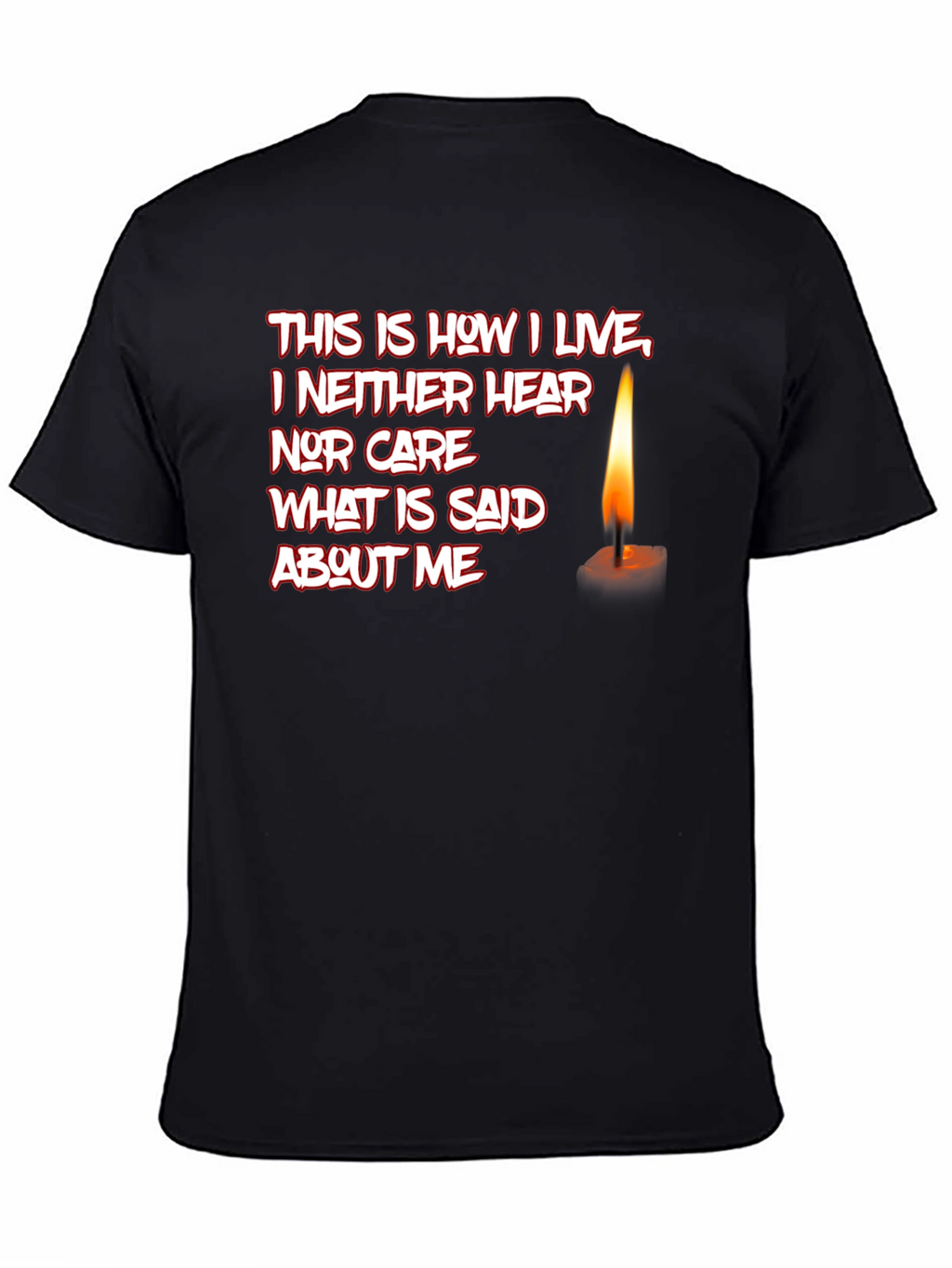This Is How I Live Graphic T-Shirt