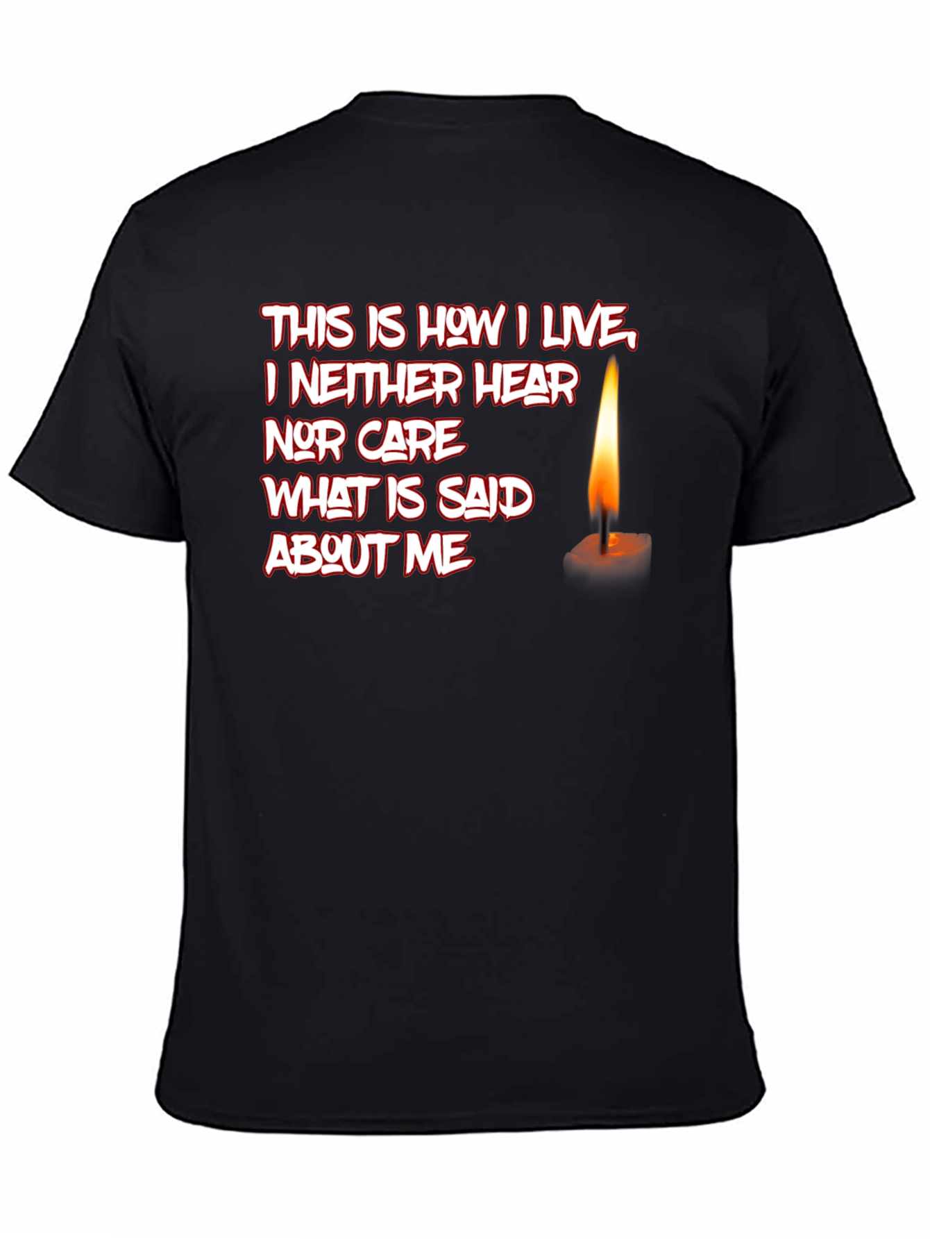This Is How I Live Graphic T-Shirt