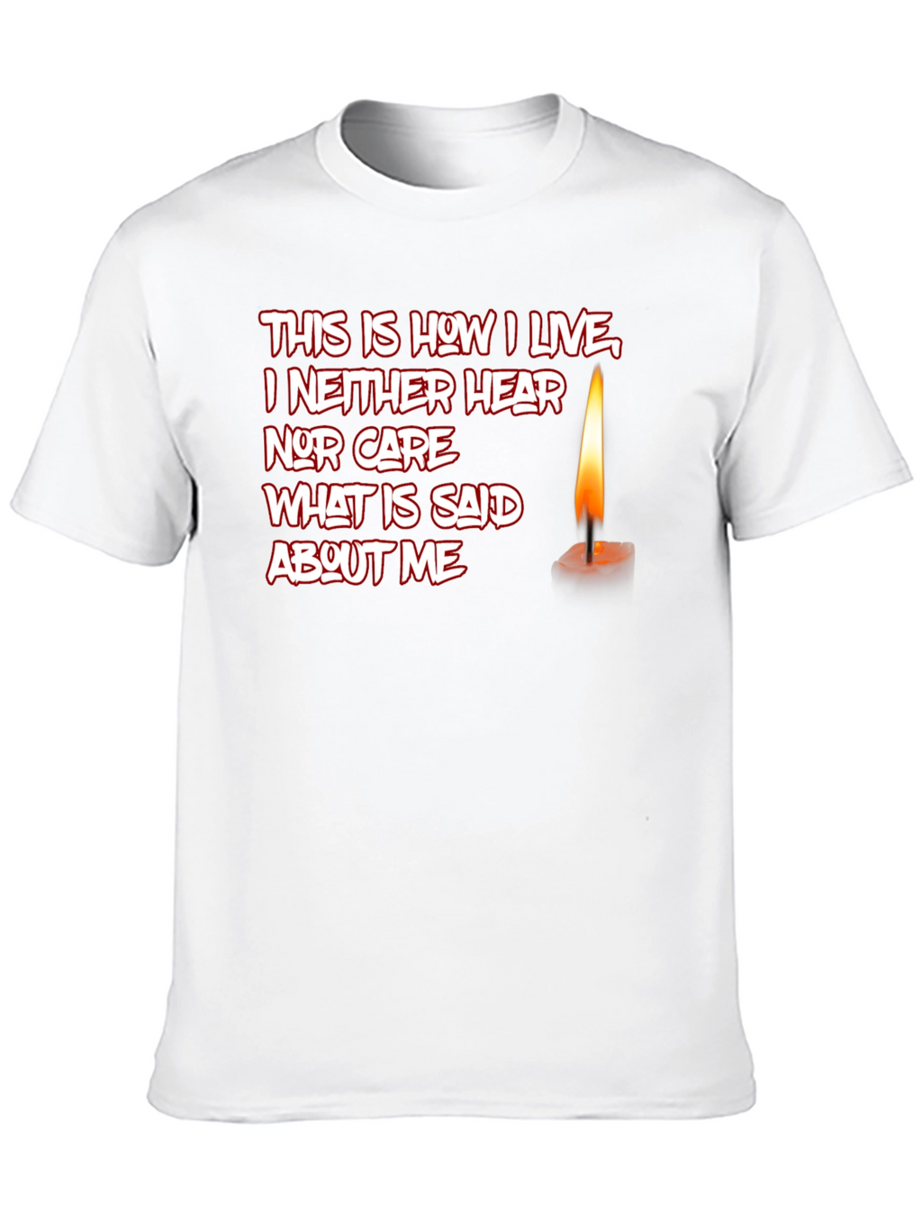This Is How I Live Graphic T-Shirt