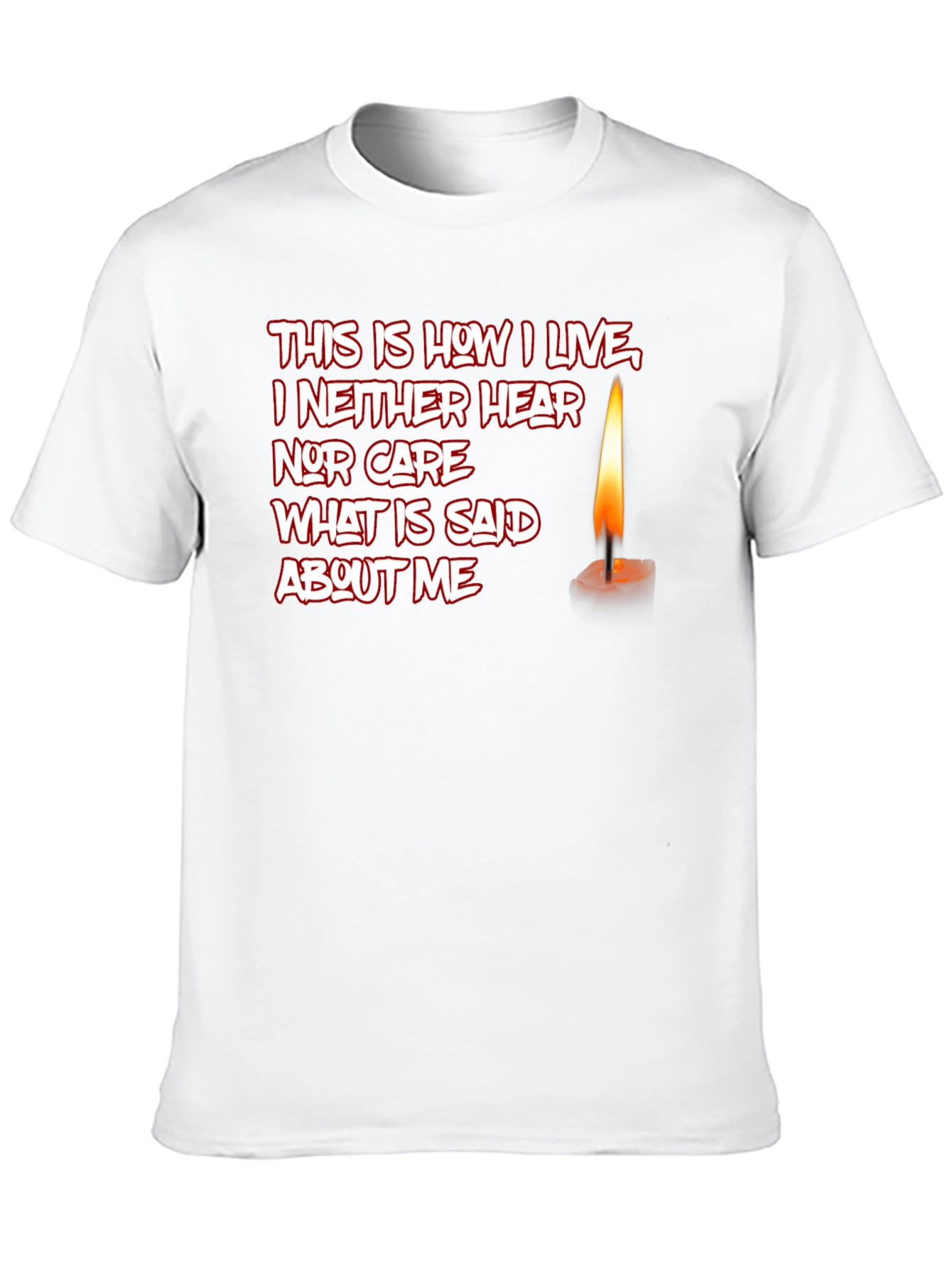 This Is How I Live Graphic T-Shirt
