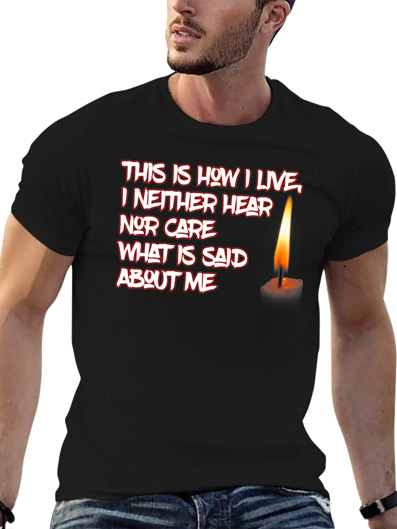 This Is How I Live Graphic T-Shirt