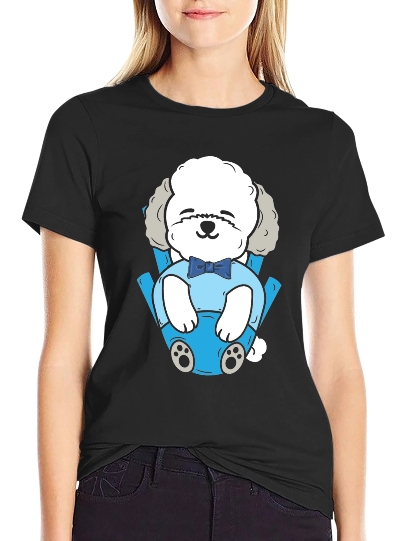 Dog in Baby Carrier T-Shirt