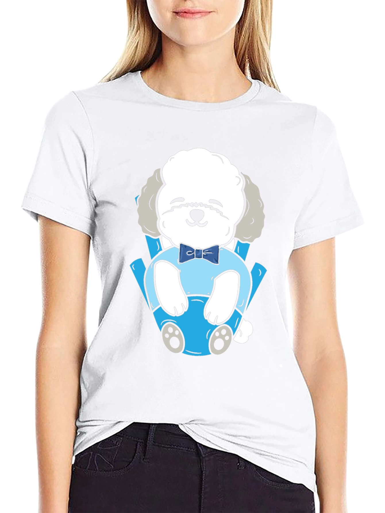 Dog in Baby Carrier T-Shirt