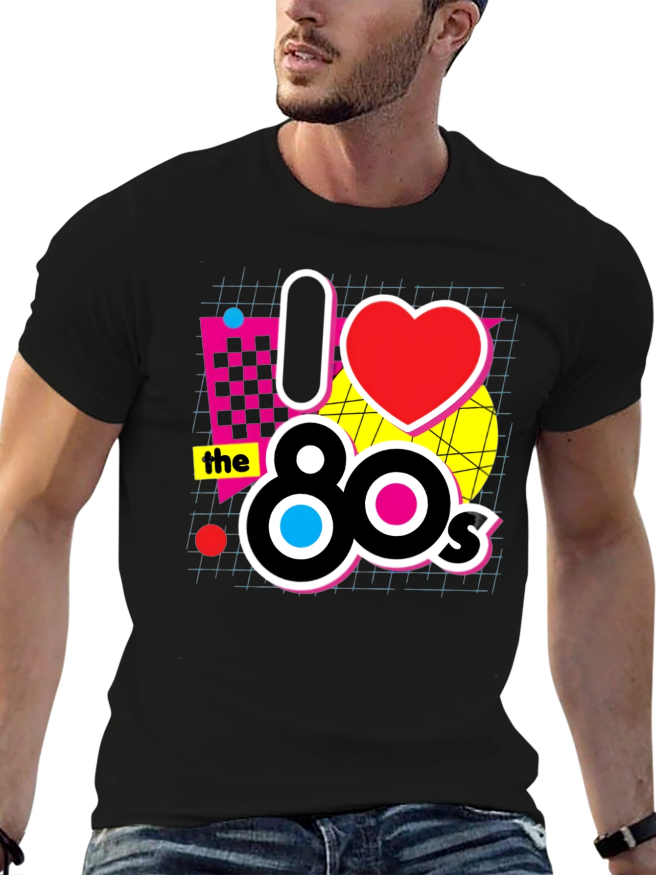 I Love the 80s Retro Graphic T-Shirt