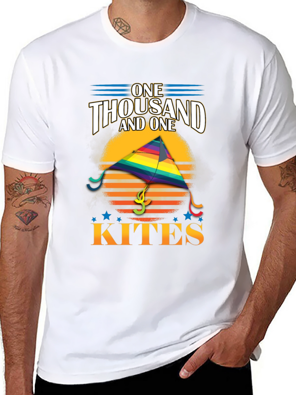 One Thousand and One Kites Graphic Tee