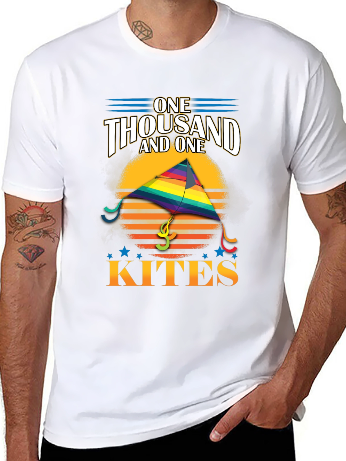 One Thousand and One Kites Graphic Tee