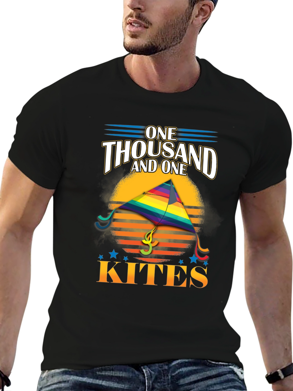 One Thousand and One Kites Graphic Tee