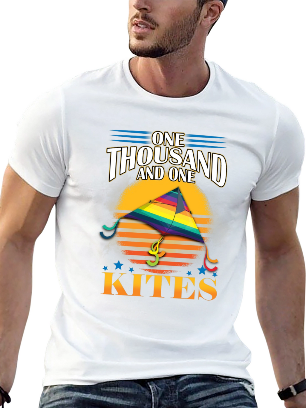 One Thousand and One Kites Graphic Tee