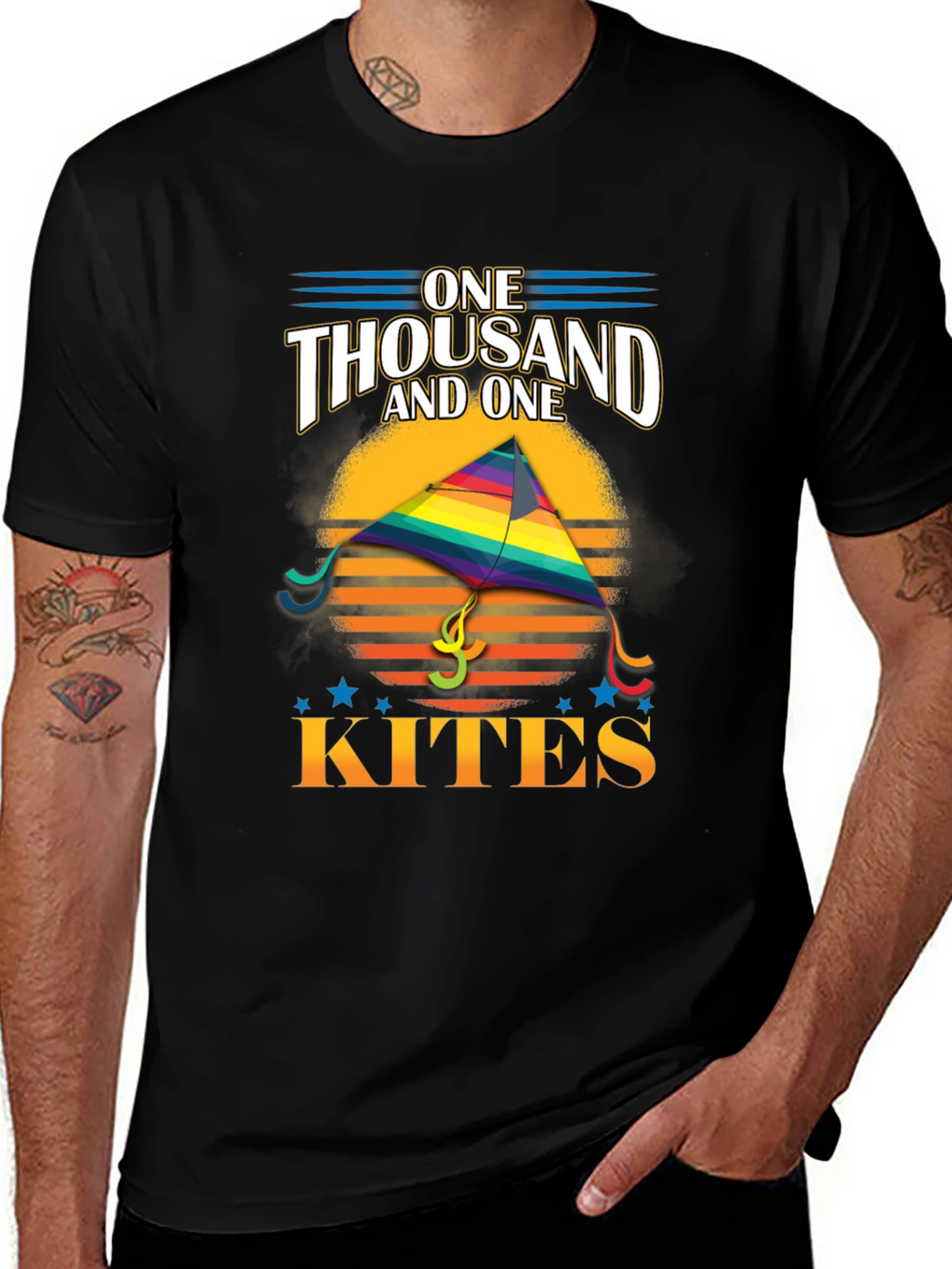 One Thousand and One Kites Graphic Tee