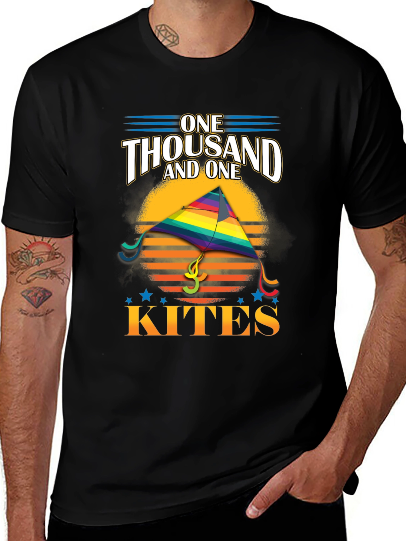 One Thousand and One Kites Graphic Tee