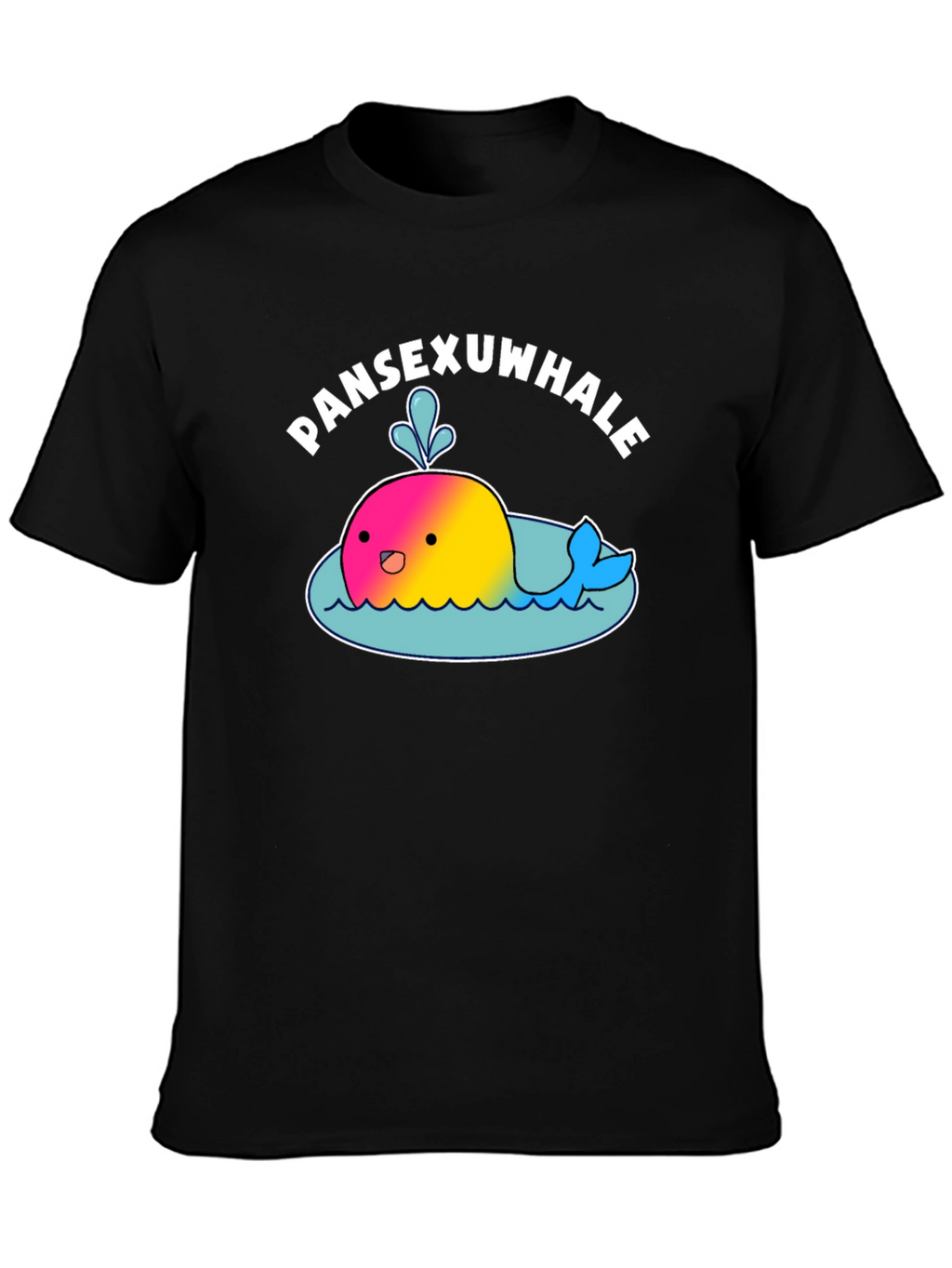 Pansexwhale T-Shirt - Kawaii Pansexual Pride
