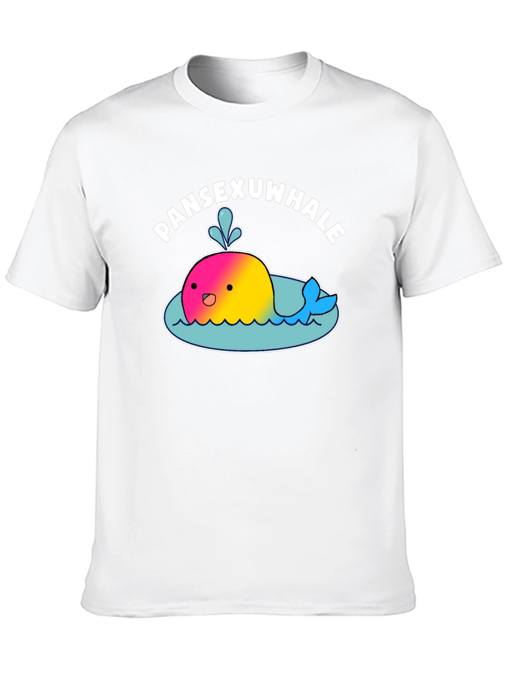 Pansexwhale T-Shirt - Kawaii Pansexual Pride