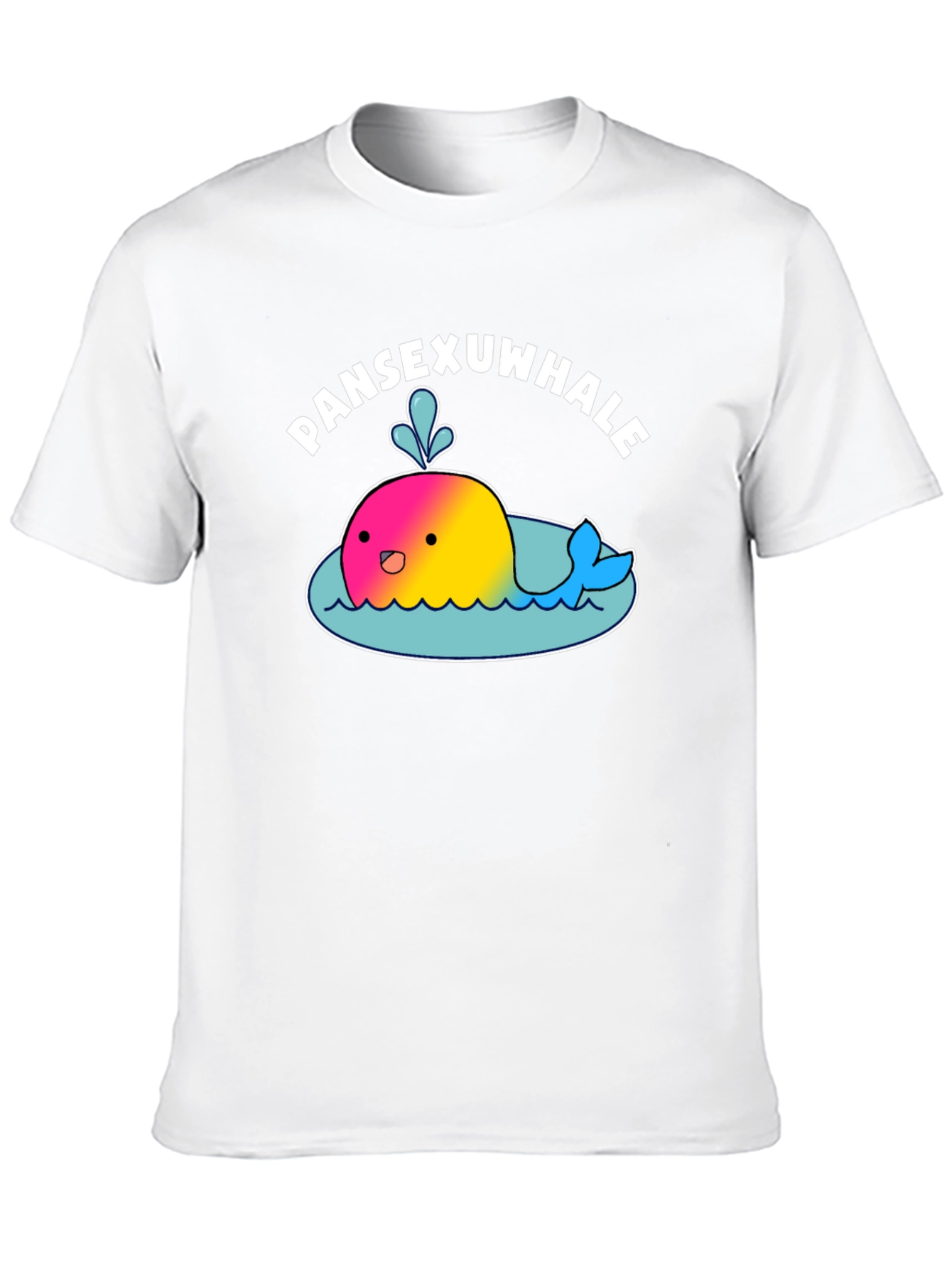 Pansexwhale T-Shirt - Kawaii Pansexual Pride