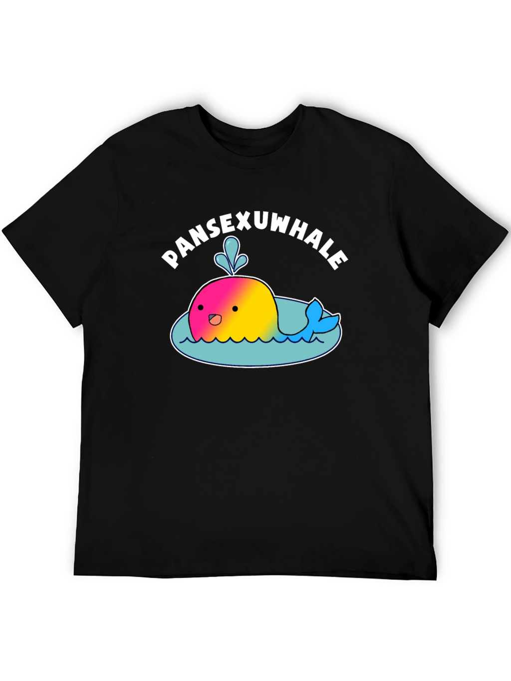 Pansexwhale T-Shirt - Kawaii Pansexual Pride