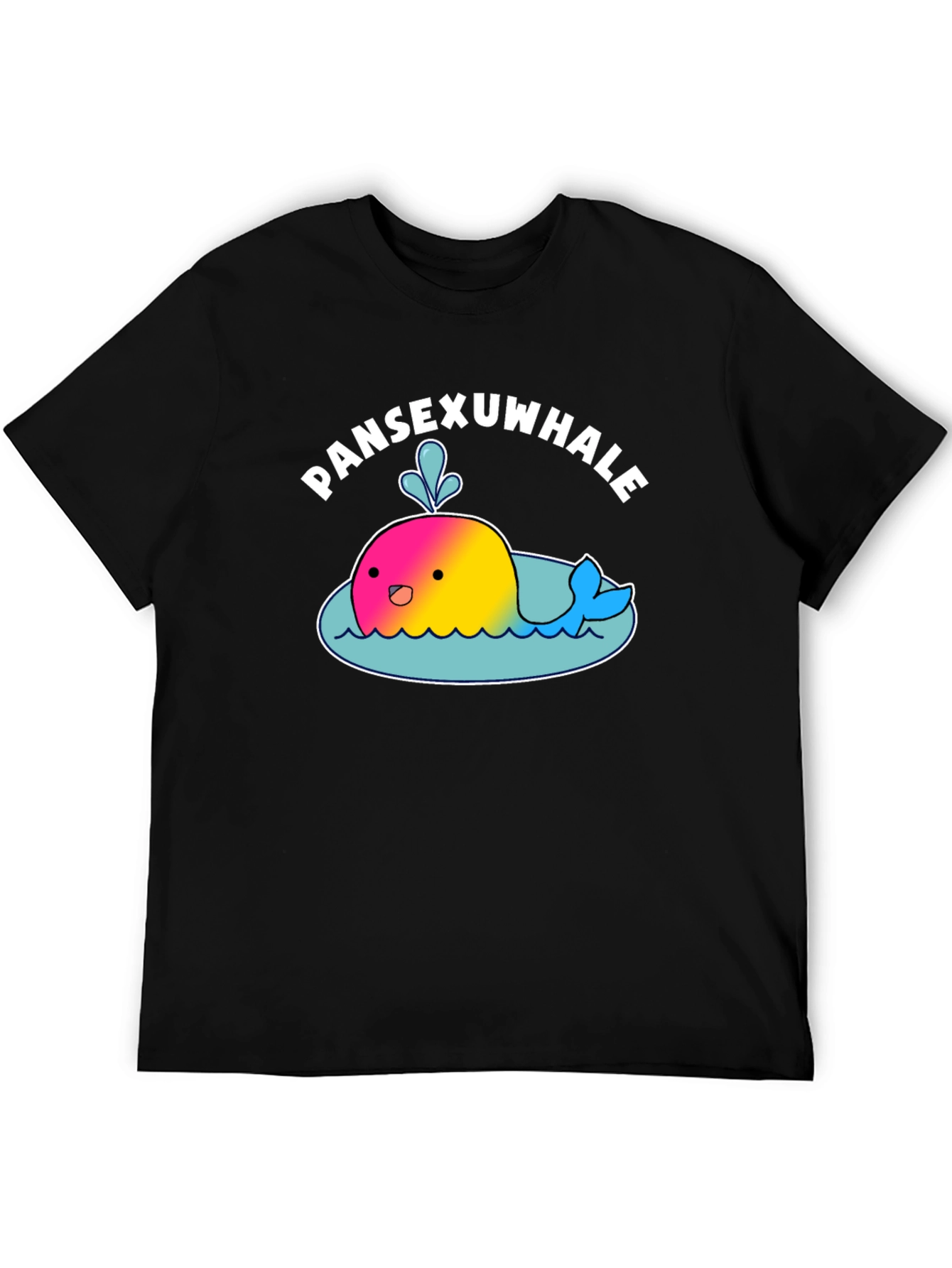 Pansexwhale T-Shirt - Kawaii Pansexual Pride
