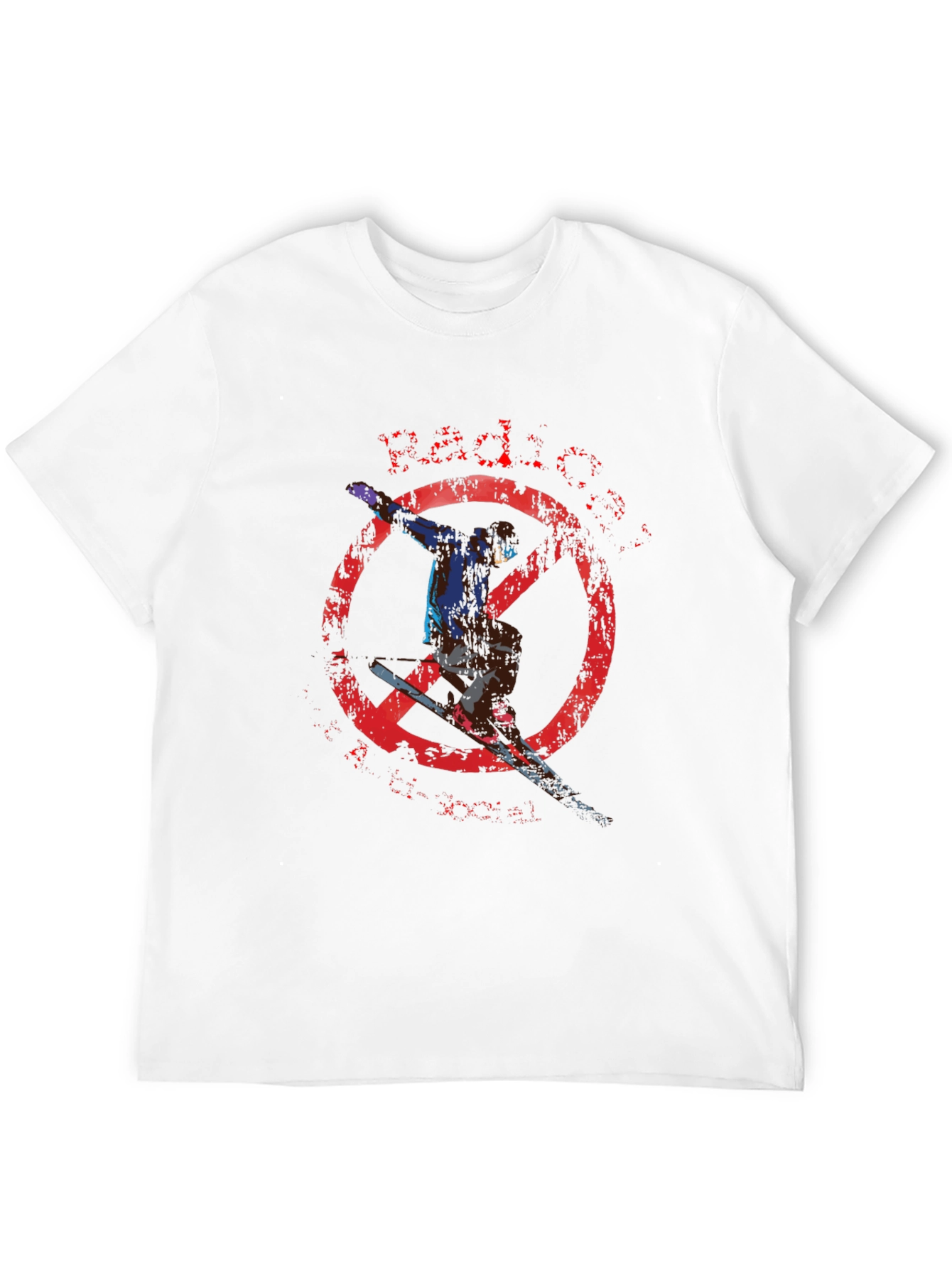 Radical Skateboarding Graphic T-Shirt