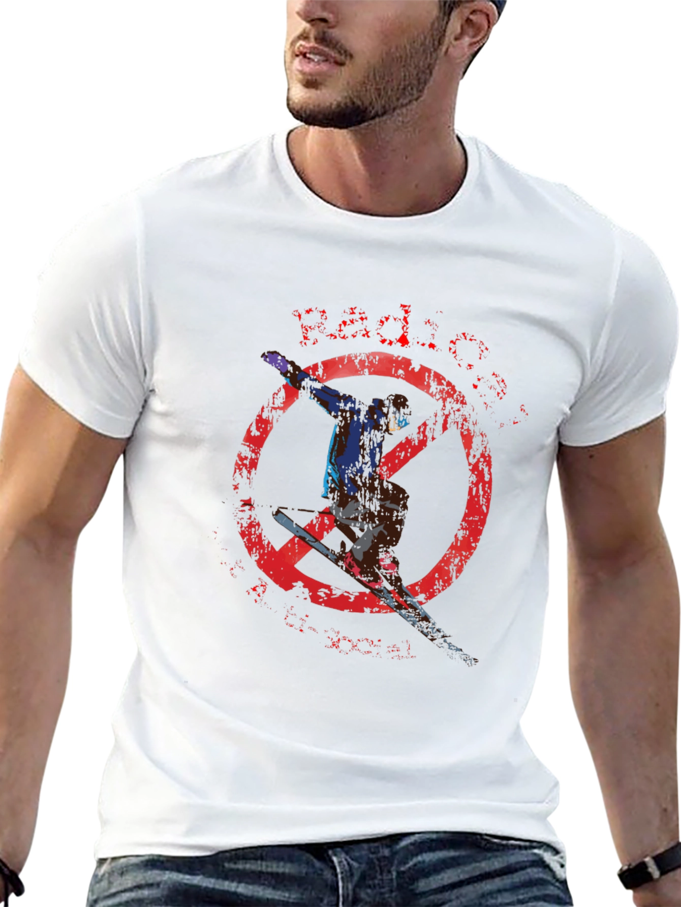 Radical Skateboarding Graphic T-Shirt
