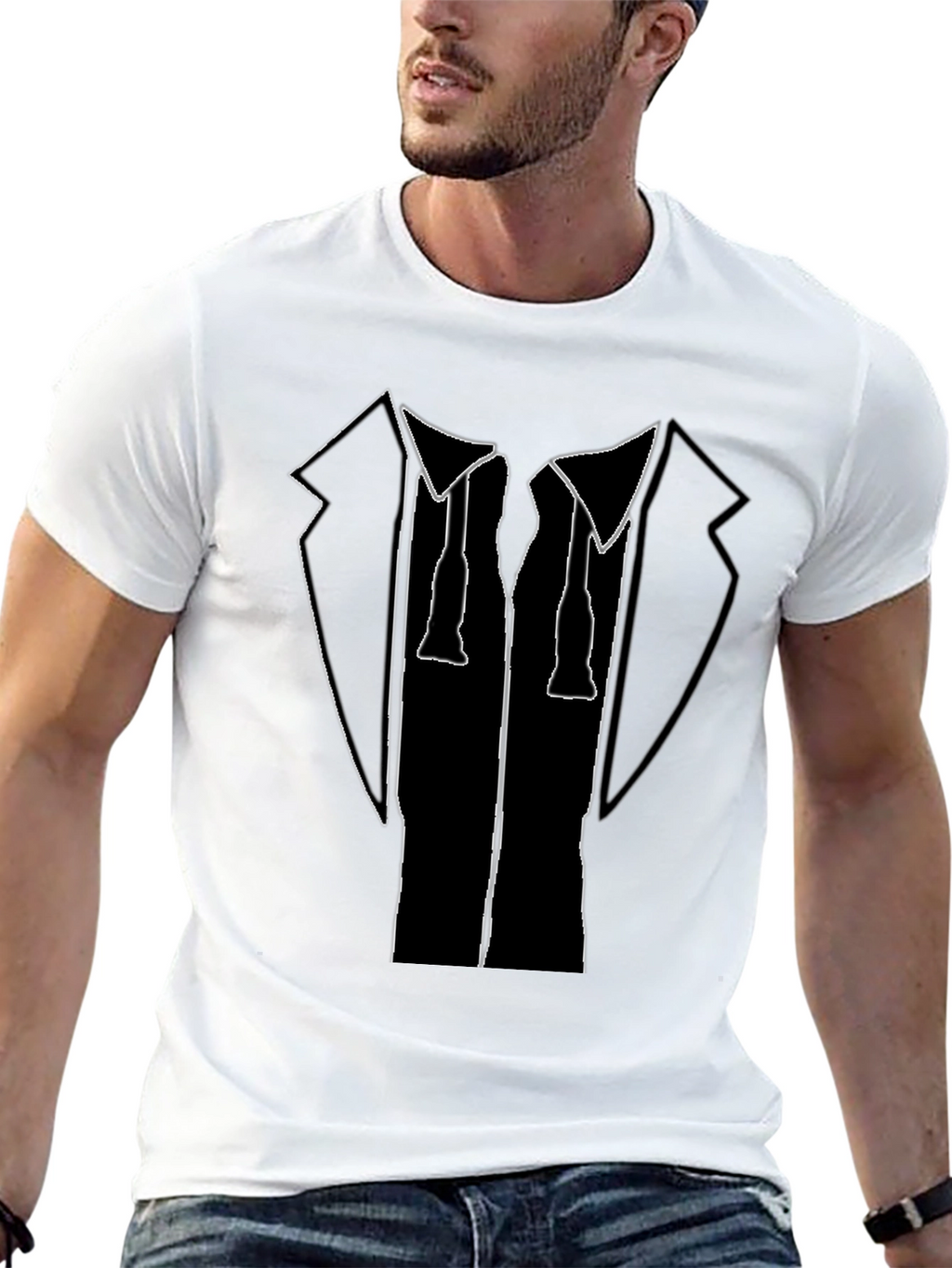 Tuxedo T-Shirt - Funny Formal Wear Graphic Tee