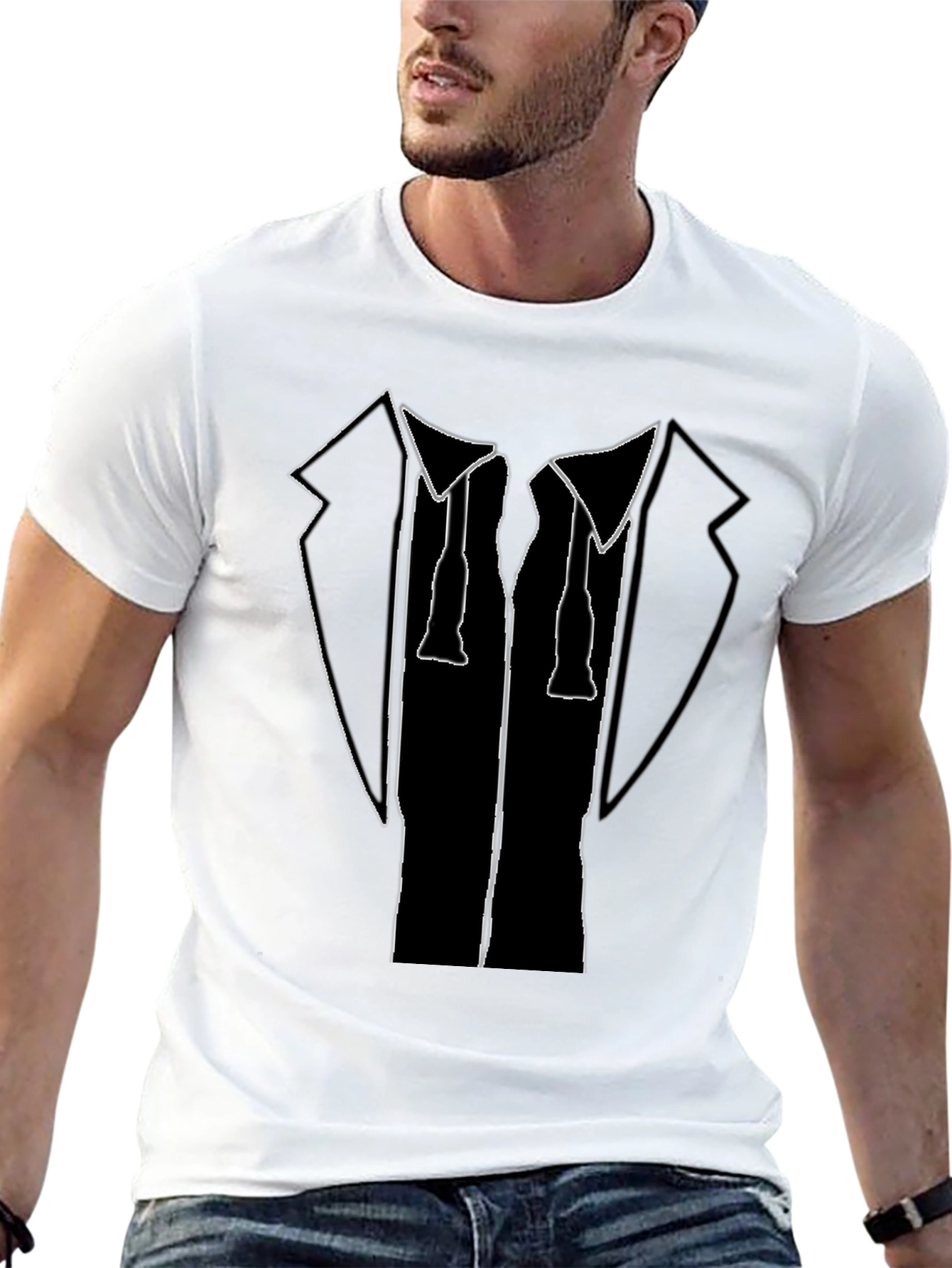 Tuxedo T-Shirt - Funny Formal Wear Graphic Tee