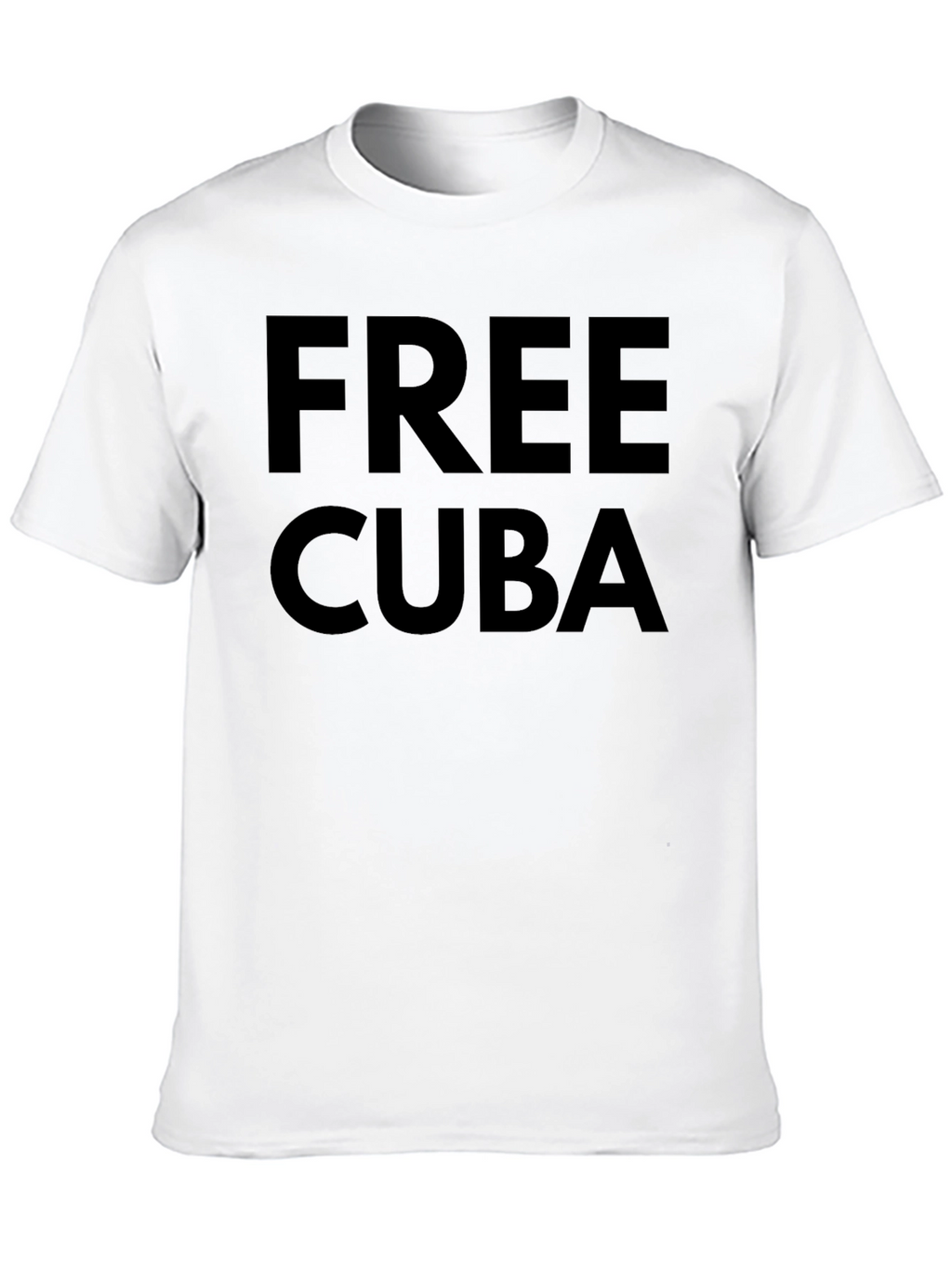 Free Cuba Graphic T-Shirt - Black