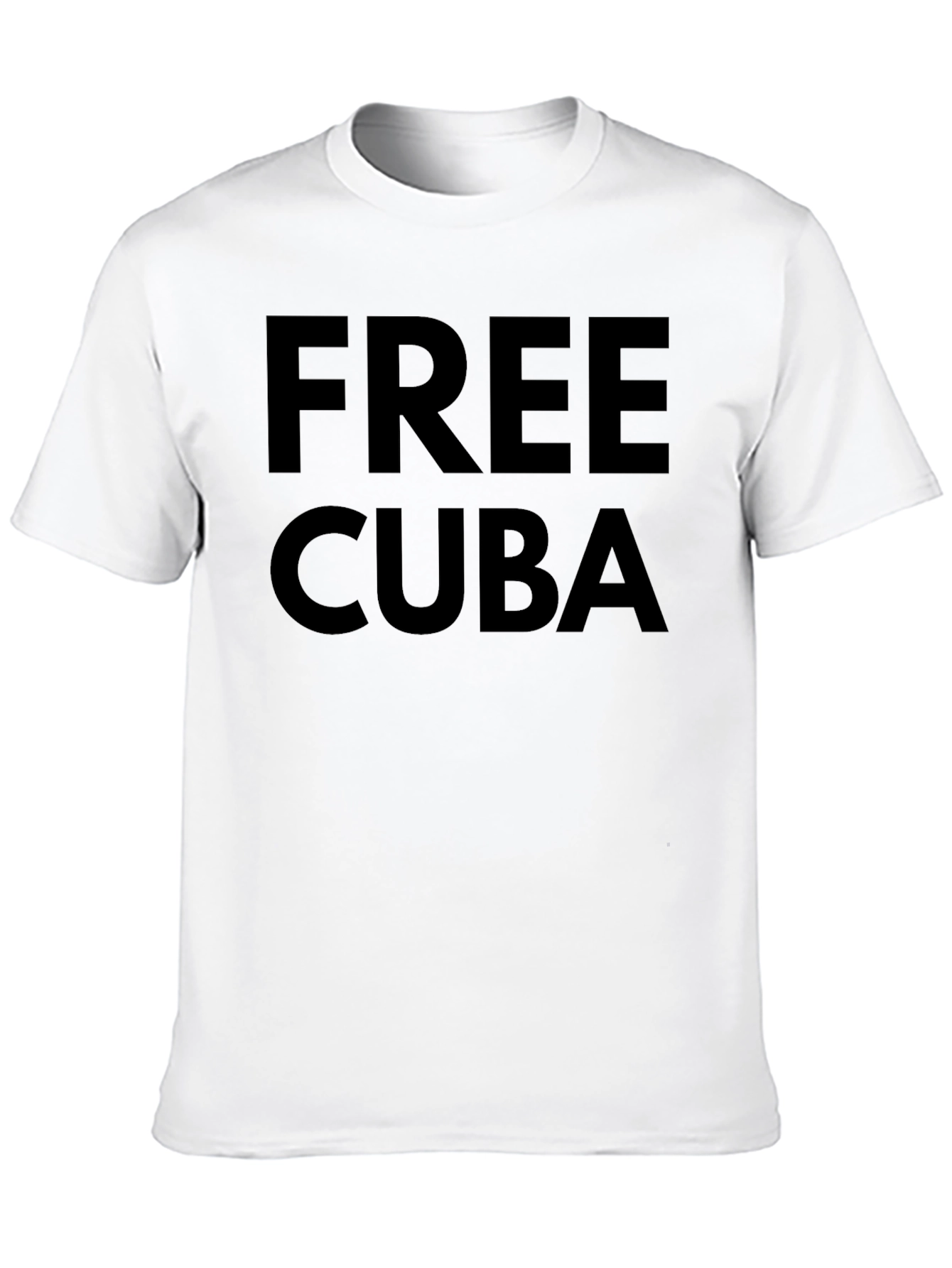 Free Cuba Graphic T-Shirt - Black